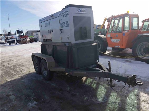 2014 Wacker Neuson G 70 Diesel Generator