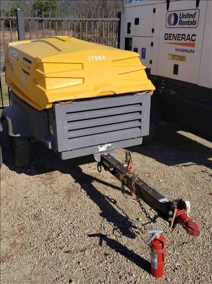 2015 Atlas Copco XAS185 Air Compressor
