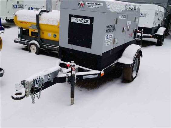 2018 Wacker Neuson G25 T4F Diesel Generator