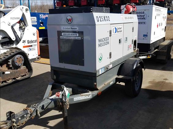 2014 Wacker Neuson G 25 Diesel Generator