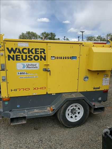 2012 Wacker Neuson HI770XHD Heater