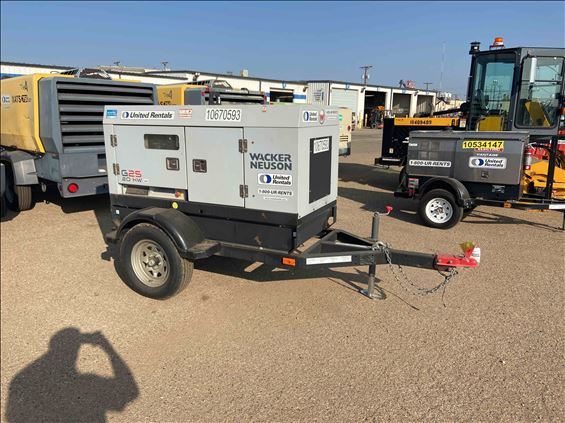 2017 Wacker Neuson G25 T4F Diesel Generator