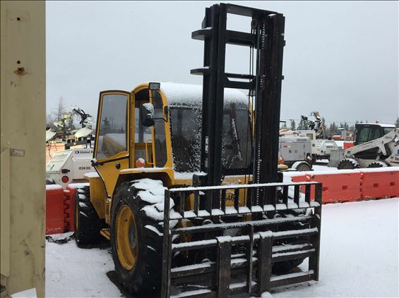 2017 SELLICK S80-4 Rough Terrain Forklift