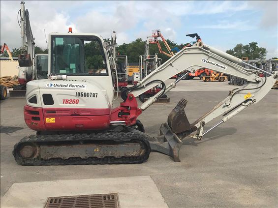 2016 Takeuchi TB260C Mini-Excavator
