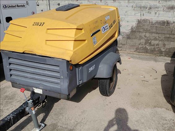 2015 Atlas Copco XAS185 Air Compressor