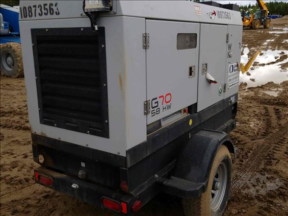 2018 Wacker Neuson G70 T3 Diesel Generator