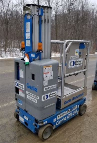 2015 Genie GR-20 Scissor Lift