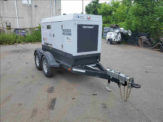 2017 Wacker Neuson G50 T4F Diesel Generator