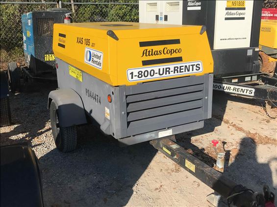 2013 Atlas Copco XAS185JD7IT4PE Air Compressor