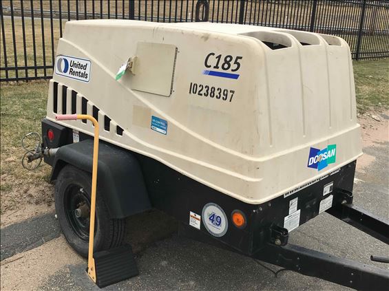 2014 Doosan C185WKU-T4I Air Compressor