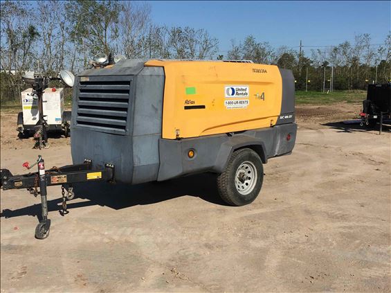 2015 Atlas Copco XAS 400 JD7 IT4 Air Compressor
