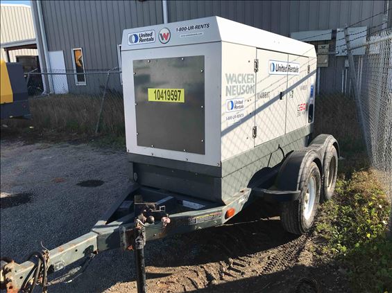 2015 Wacker Neuson G50 T4F Diesel Generator