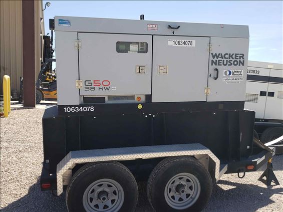 2017 Wacker Neuson G 50 Diesel Generator