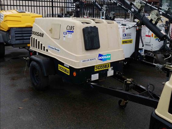 2014 Doosan C185WDZ-T4F Air Compressor