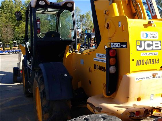 2012 JCB 550-170 Rough Terrain Forklift