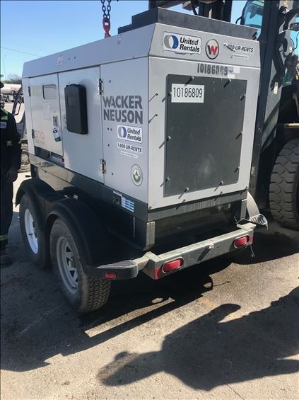 2013 Wacker Neuson G 70 Diesel Generator