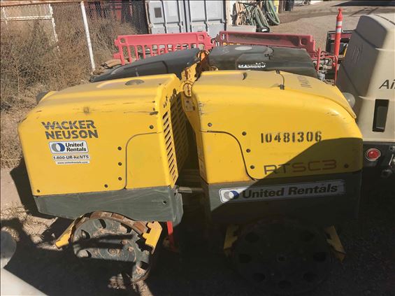 2016 Wacker Neuson RTKX-SC3 Walk-Behind Roller