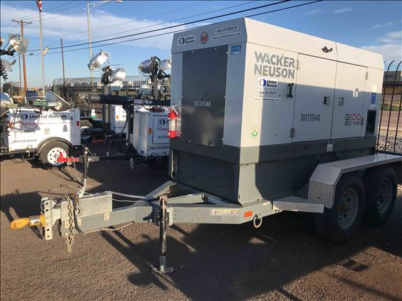 2013 Wacker Neuson G 100 Diesel Generator
