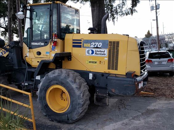 2015 Komatsu WA270-7 Wheel Loader