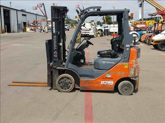 2013 Toyota 8FGCU20 Warehouse Forklift