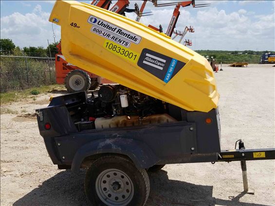 2018 Atlas Copco XAS185KD7 FT4 Air Compressor