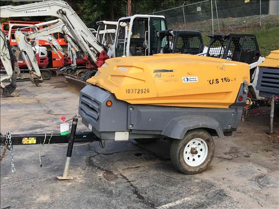 2015 Atlas Copco XAS185KD7 T4 Air Compressor