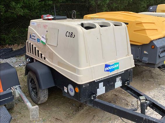 2014 Doosan C185WKU-T4I Air Compressor