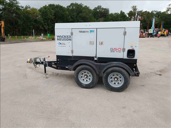2017 Wacker Neuson G50 T4F Diesel Generator