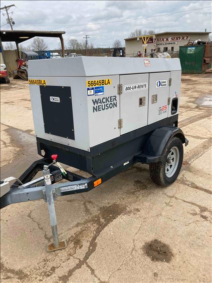 2018 Wacker Neuson G 25 Diesel Generator