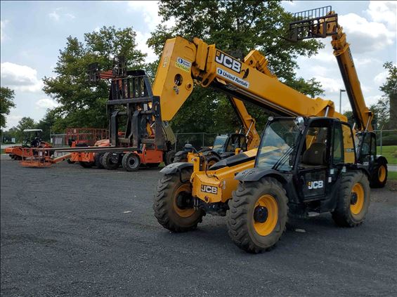 2014 JCB 509-42 S Rough Terrain Forklift