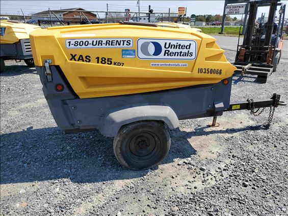 2015 Atlas Copco XAS185KD7 IT4 Air Compressor