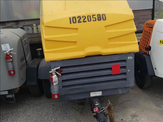2014 Atlas Copco XAS185JD Air Compressor