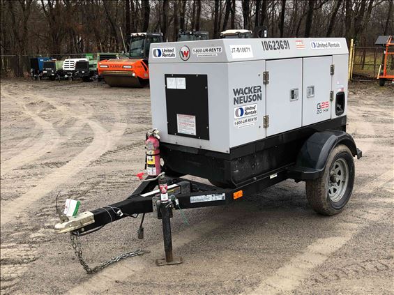 2017 Wacker Neuson G25 T4F Diesel Generator