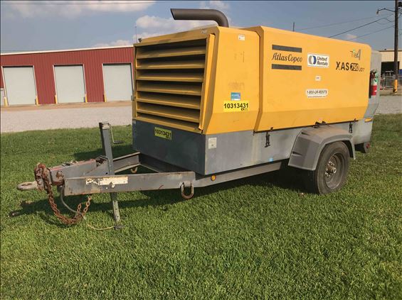 2014 Atlas Copco XAS750 JDIT4 Air Compressor