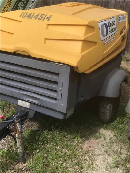 2015 Atlas Copco XAS185KD7 IT4 Air Compressor
