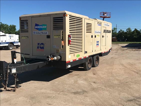 2013 Doosan HP1600WLU-T4I Air Compressor