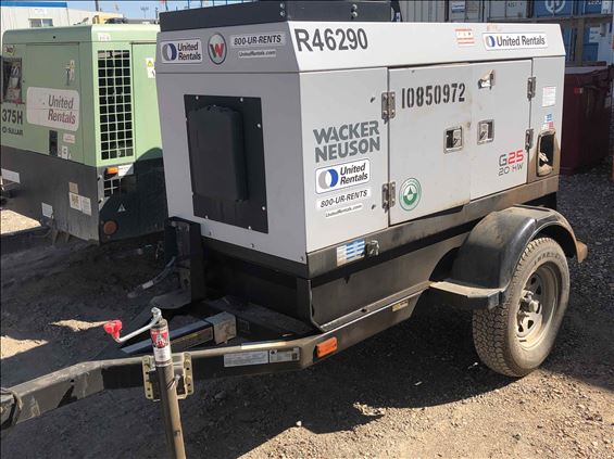 2018 Wacker Neuson G25 T4I Diesel Generator