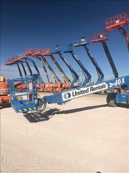 2014 Genie S-80X Boom Lift