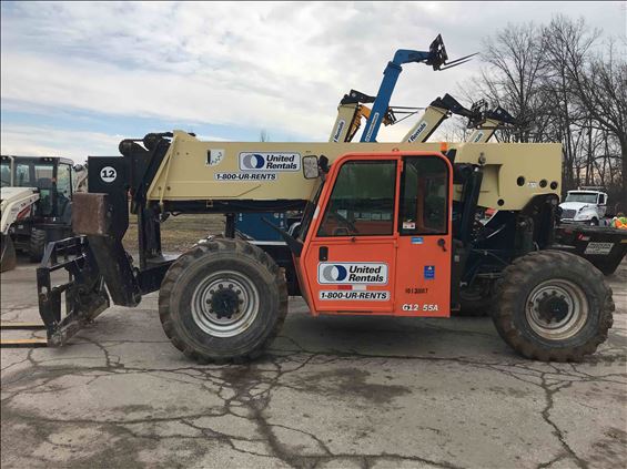 2013 JLG G12-55A Rough Terrain Forklift