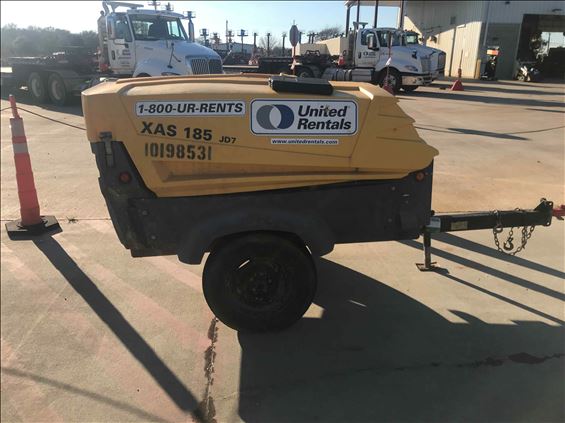 2013 Atlas Copco XAS185JD Air Compressor