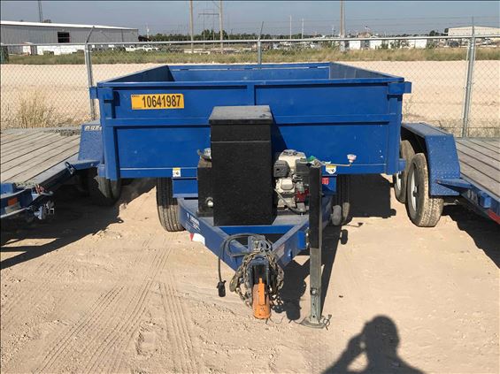 2017 Anderson Trailers D7106T GAS Trailer