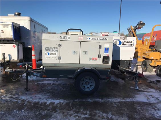 2015 Wacker Neuson G 25 Diesel Generator