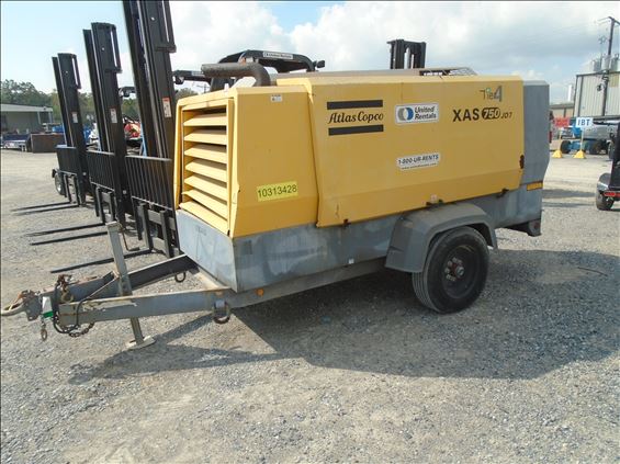2014 Atlas Copco XAS750 JDIT4 Air Compressor