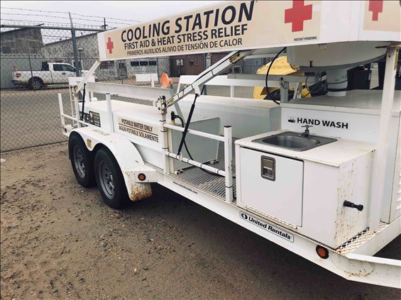 2012 Topeka Metal Specialties COOLING STATION Trailer
