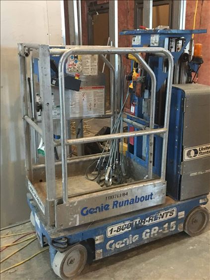 2012 Genie GR-15 Scissor Lift