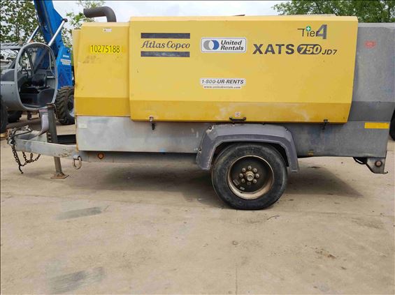 2014 Atlas Copco XATS750JD Air Compressor