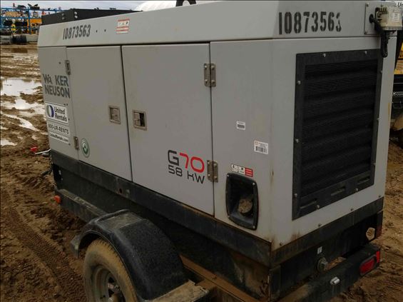 2018 Wacker Neuson G70 T3 Diesel Generator