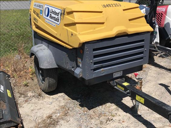 2015 Atlas Copco XAS185KD7 IT4 Air Compressor