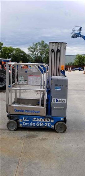 2014 Genie GR-20 Scissor Lift