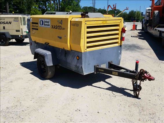 2013 Atlas Copco XAS400JD Air Compressor